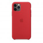 Силиконов калъф за Apple iPhone 11 Pro - червен