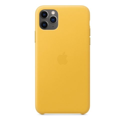 Силиконов калъф за Apple iPhone 11 Pro Max - жълт