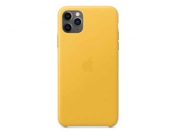 Силиконов калъф за Apple iPhone 11 Pro Max - жълт