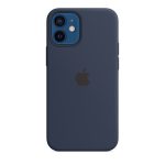 Силиконов калъф за iPhone 12 mini - крайбрежно синьо