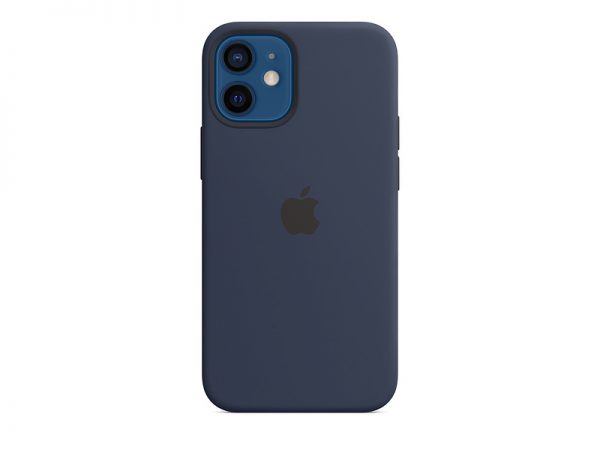 Силиконов калъф за Apple iPhone 12 mini - син