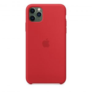 Силиконов калъф за Apple iPhone 11 Pro Max - червен