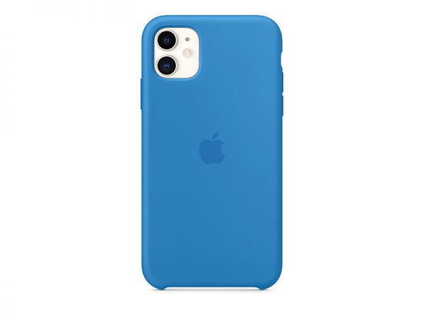 Силиконов калъф за Apple iPhone 11 - син
