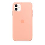 Силиконов калъф за Apple iPhone 11 - цвят грейпфрут