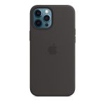 Силиконов калъф за Apple iPhone 12 Pro Max - черен