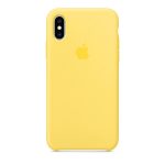 Силиконов калъф за iPhone XR - жълт