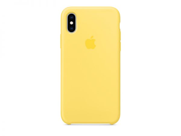 Силиконов калъф за Apple iPhone XR - жълт