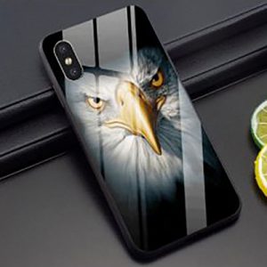 Стъклен калъф с орел за Samsung S20