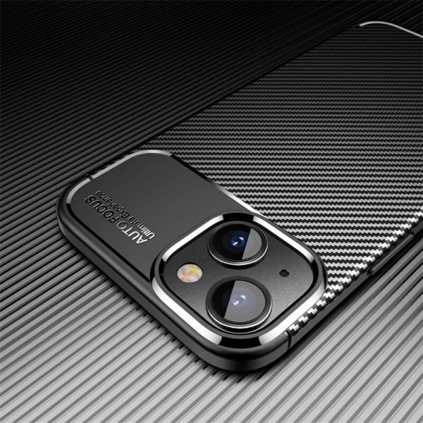 Карбонов калъф за iPhone 14 Pro Max изглед камера