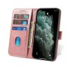 Кожен калъф за Samsung Galaxy A13 5G розов джобове