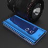 Огледален смарт калъф за Samsung Glaxy S22 Ultra син отворен