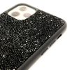 Оригинален калъф с черни кристали за iPhone 14 Pro близък план