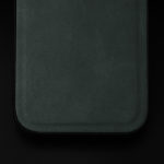 Кожен калъф за iPhone 14 Plus зелен кожа