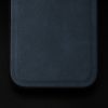 Кожен калъф за iPhone 14 Plus син кожа