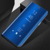 Огледален смарт калъф за Samsung Galaxy A12 5G син дисплей