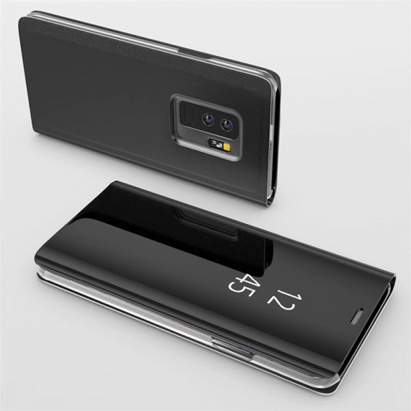 Огледален смарт калъф за Samsung Galaxy A73 5G черен