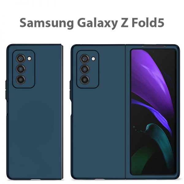 Samsung Galaxy Z Fold 5 с ринг камера син
