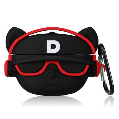 Калъф за airpods pro 2 куче с очила и слушалки