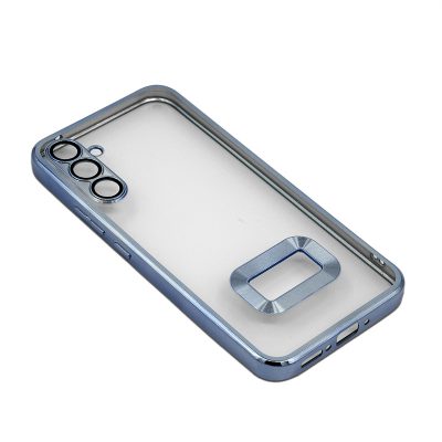 Силиконов калъф за Samsung Galaxy A24 с Magsafe син