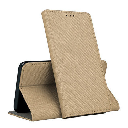 Калъф тефтер за Samsung Galaxy A55 златен