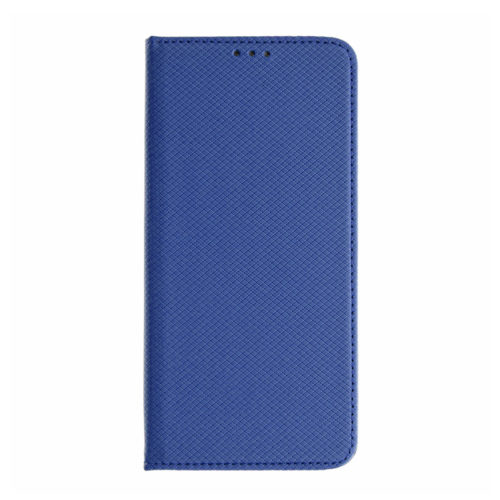 Калъф тефтер за Xiaomi 14 син отпред