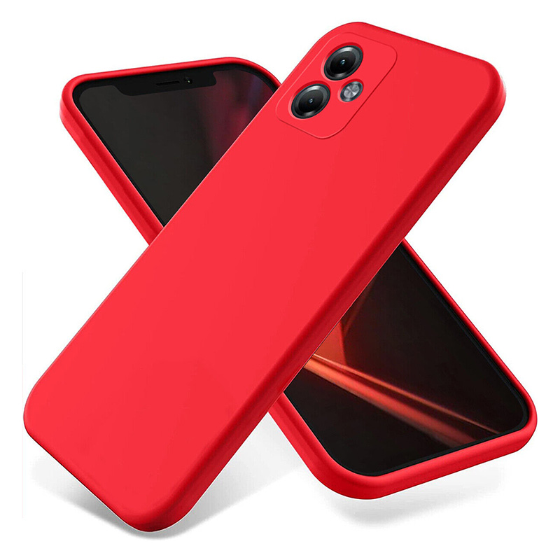 Силиконов нано калъф за Motorola Moto G14 червен
