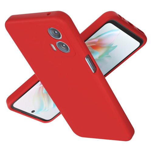 Силиконов калъф за Motorola Moto G35 червен