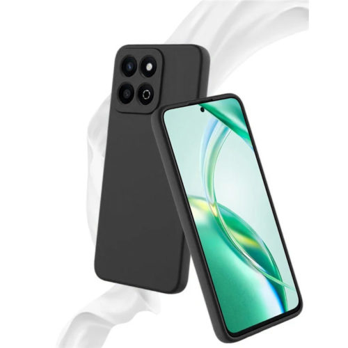 Силиконов калъф за Honor 200 Smart черен мат