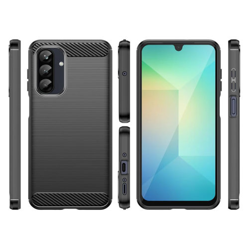 Бизнес калъф за Samsung Galaxy A26 бутони и отвори