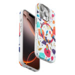 Оригинален калъф с цветя за iPhone 16 Pro