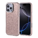 Луксозен бляскав калъф за iPhone 16 Pro титаниум