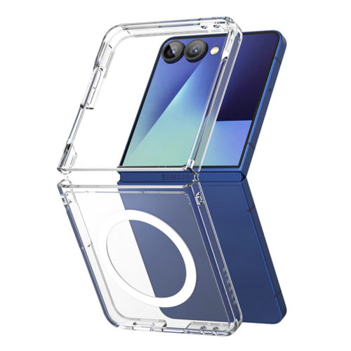 Прозрачен калъф с Magsafe за Samsung Galaxy Z Flip 7