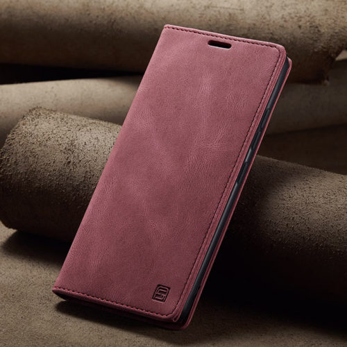 Оригинален кожен калъф за Honor 400 Lite червен