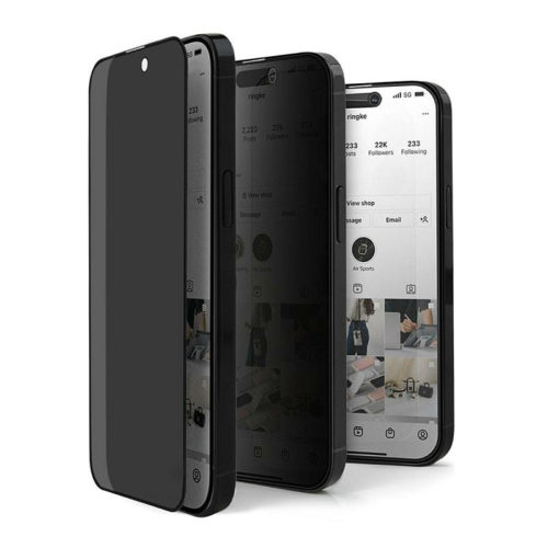 Privacy протектор за iPhone 17 Pro затъмнен екран