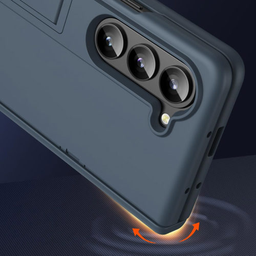 Калъф със защита на пантите за Samsung Galaxy Z Fold 7 сив защита от падане