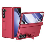 Калъф със защита на пантите за Samsung Galaxy Z Fold 7 червен