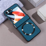 Магнитен калъф за Samsung Galaxy Z Flip 5 тъмно син