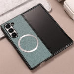 Магнитен калъф за Samsung Galaxy Z Fold 6 зелен
