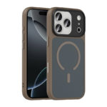 Оригинален калъф Brabus за iPhone 17 Pro кафяв