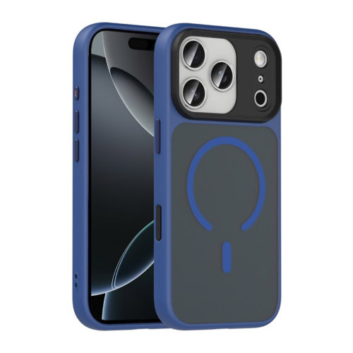 Оригинален калъф Brabus за iPhone 17 Pro син