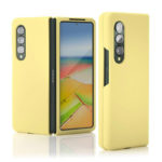 Силиконов калъф за Samsung Galaxy Z Fold 4 жълт