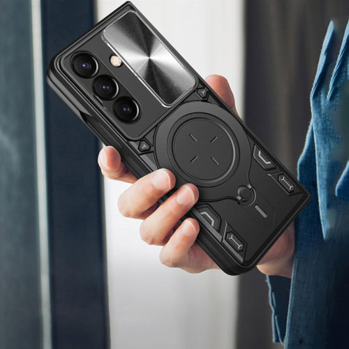 Удароустойчив калъф с пръстен за Samsung Galaxy Z Fold 7 практичен