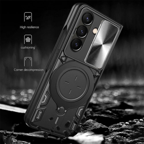 Удароустойчив калъф с пръстен за Samsung Galaxy Z Fold 7 противоударен