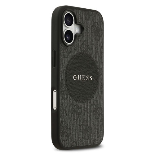 Калъф GUESS с Magsafe за iPhone 17 черен бутони