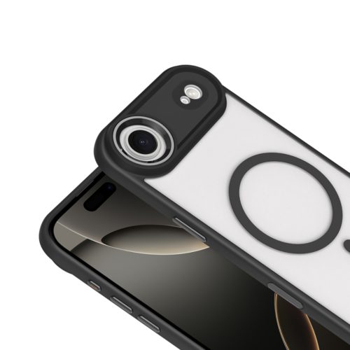 Калъф със защита на камерата за iPhone 17 Air черен камери