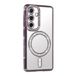 Луксозен калъф с кристали за Samsung Galaxy A26 лилав