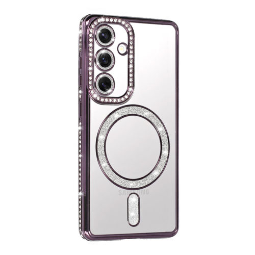 Луксозен калъф с кристали за Samsung Galaxy A26 лилав