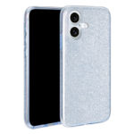 Оригинален калъф с кристали за iPhone 17 син