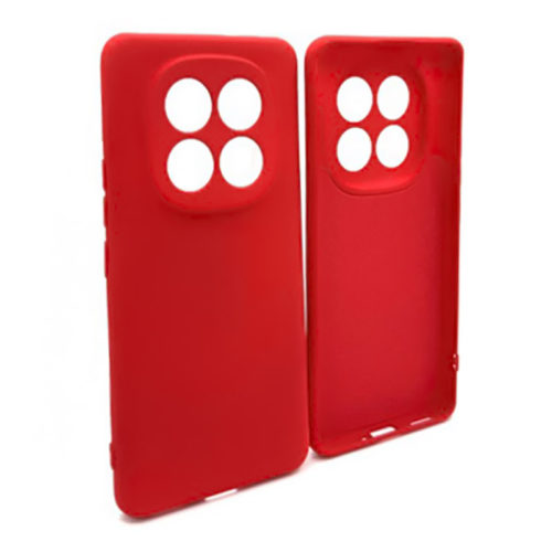 Силиконов калъф за Xiaomi Redmi Note 15 Pro Plus червен