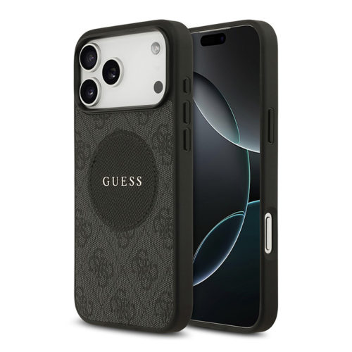 Калъф GUESS с Magsafe за iPhone 17 Pro Max черен